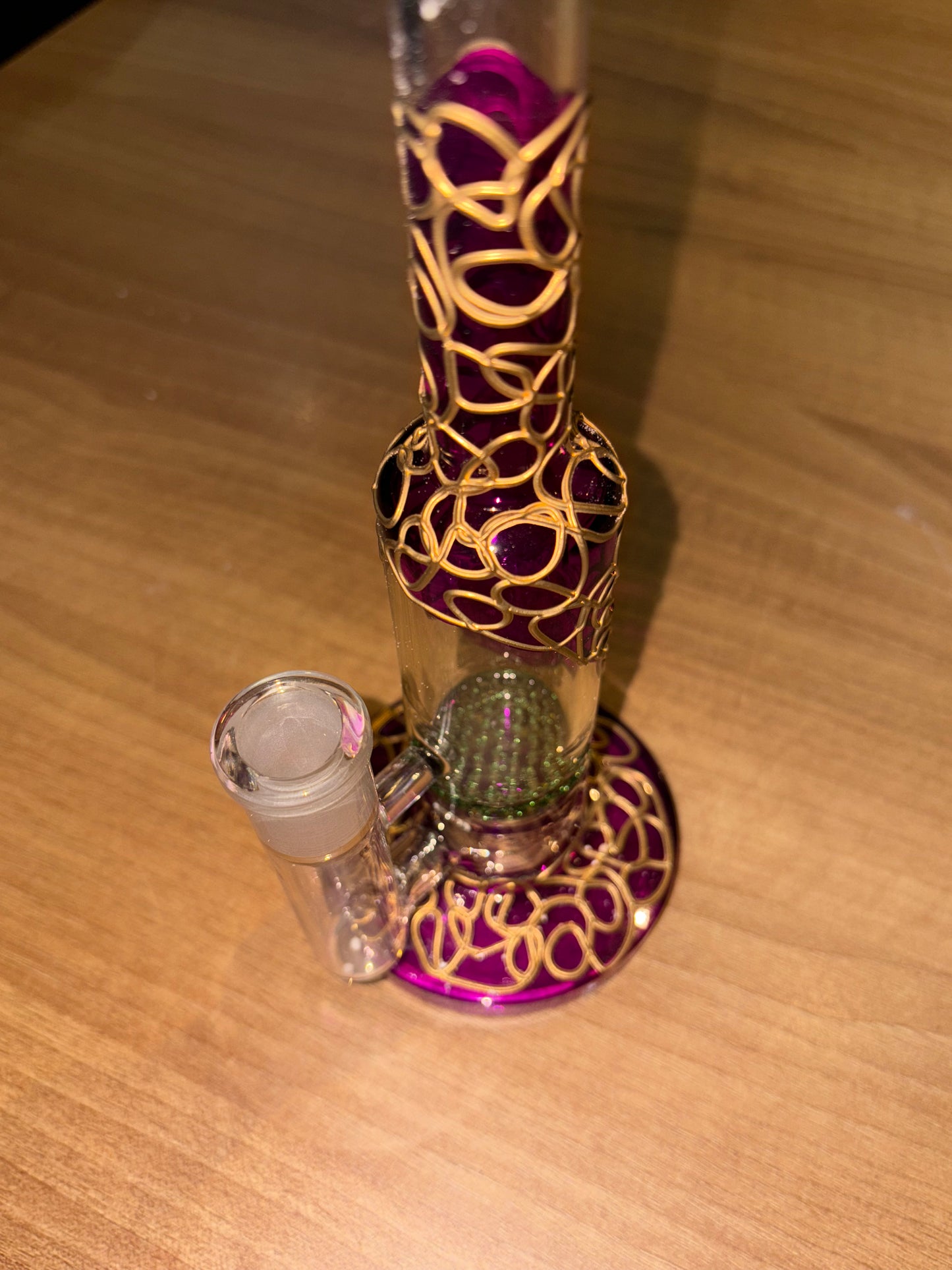 Purple Honeycomb Rig (requires banger)