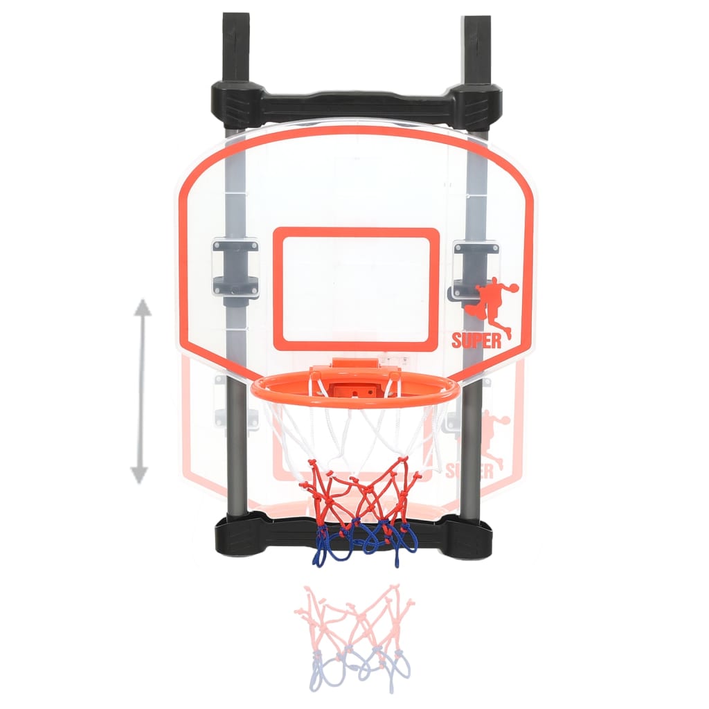 Children Basketball Play Set for Door Adjustable