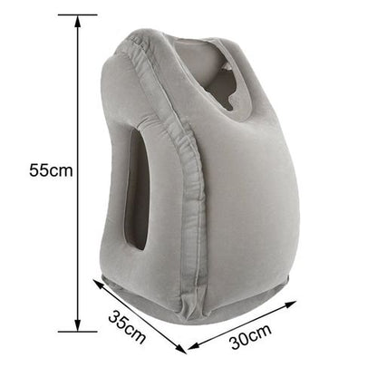 Inflatable Travel Pillow - Neck Support for Comfortable Journeys