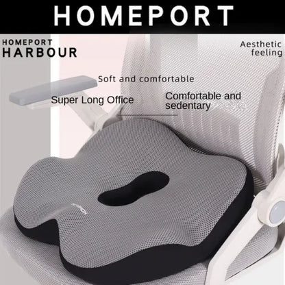 Memory Foam Seat Cushion for Pelvic Tilt Correction - Comfort & Support