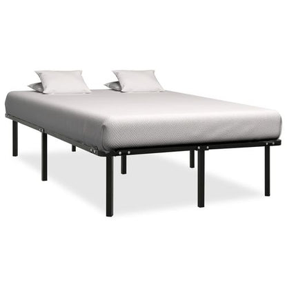 Bed Frame Black Metal 90x200 cm