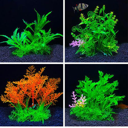 Vibrant Aquarium Plants - Beautiful Fish Tank Decoration Accessories