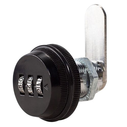 Secure 3-Digit Coded Lock - Durable Zinc Alloy Protection for Cabinets & Lockers