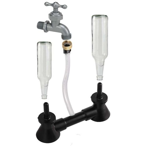 Double Blast Bottle Washer - Efficient Wine Cleaning Tool