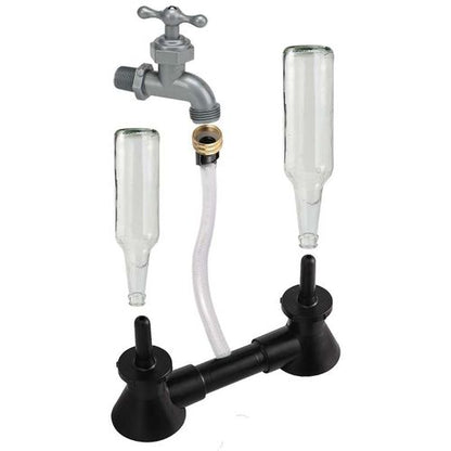Double Blast Bottle Washer - Efficient Wine Cleaning Tool