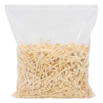Golf Tees 1000 pcs 54 mm Bamboo
