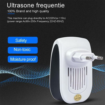 Ultrasonic Pest Repeller - Non-Toxic & Effective Home Protection