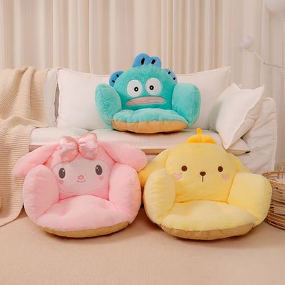 Kids Plush Seat Cushion - Massage Feature for Comfort & Support