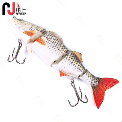 24cm Jointed Swimbait Fishing Lure for Pike and Bass Angling