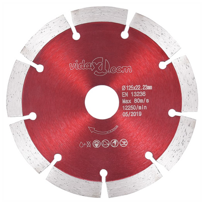 Diamond Cutting Discs 2 pcs Steel 125 mm