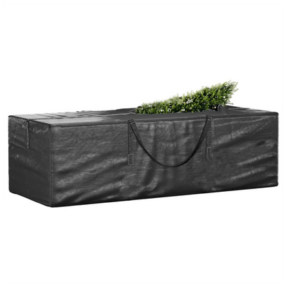 Christmas Tree Storage Bag Black 135x40x55 cm Polyethylene
