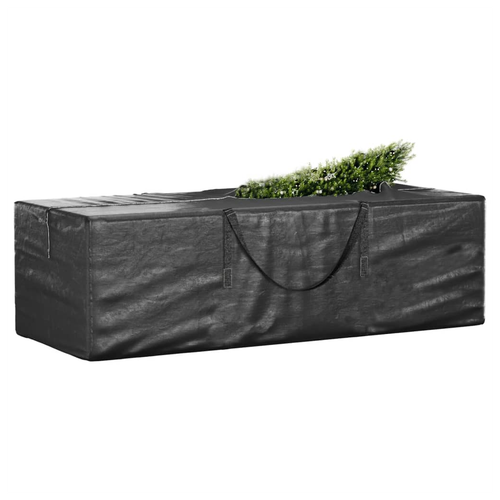 Christmas Tree Storage Bag Black 135x40x55 cm Polyethylene