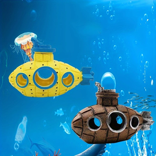 Aquatic Ornaments - Decorative Fish Tank Landscape Enhancements