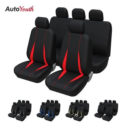Full Set Car Seat Covers - Machine Washable & Airbag Compatible