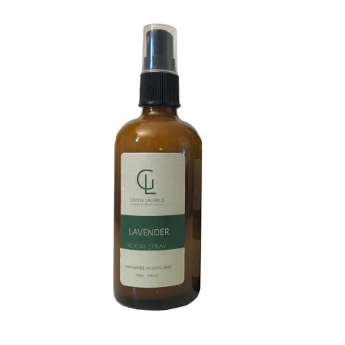 Aqueous Room Spray 100ml in Amber Glass Bottle