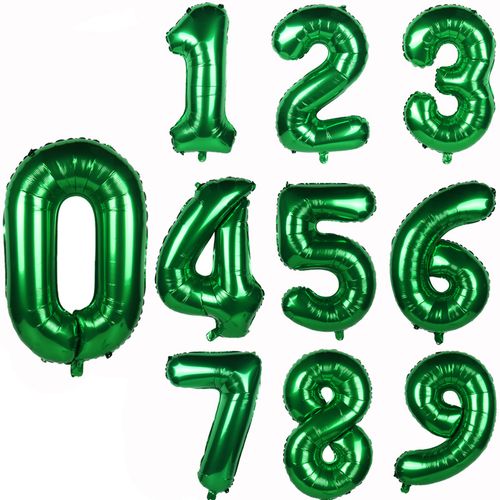 Foil Number Balloons for Birthday Parties – Jungle Theme Decoration