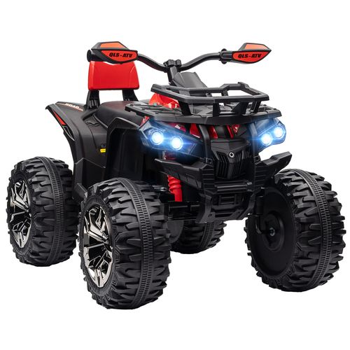 12V Quad Bike ATV with LED Lights, Music, for Boys Girls