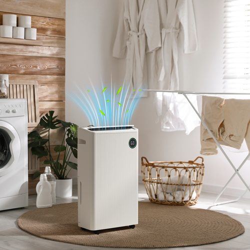 16L/Day Quiet Air Dehumidifier with Purifier, UVC, Ioniser, Timer