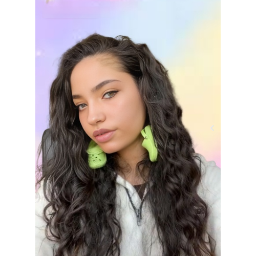 Colourful Plastic Earrings - Lightweight Fun Accessories