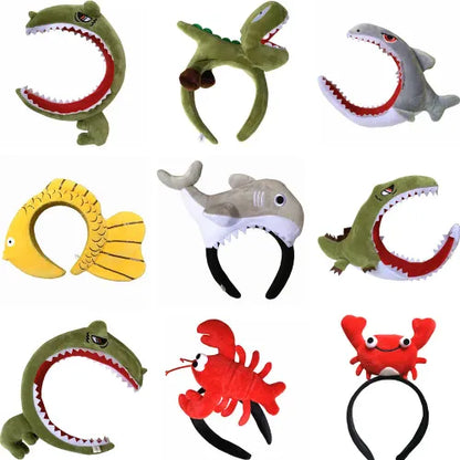 Cartoon Animal Headbands for Children's Day Party - Fun Dress Up Accessories