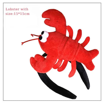 Cartoon Animal Headbands for Children's Day Party - Fun Dress Up Accessories