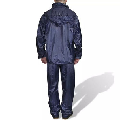 Men's 2-Piece Rain Suit with Hood