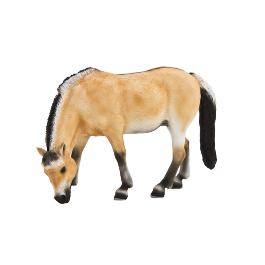 Fjord Mare Horse Toy  Realistic Equestrian Figurine